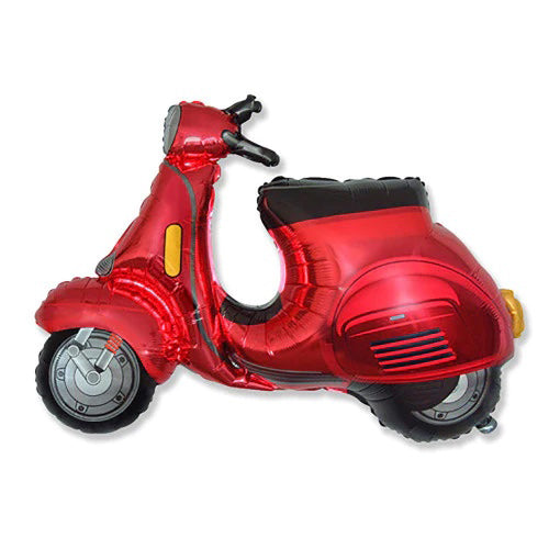 Vespa Scooter Foil Balloon 38"
