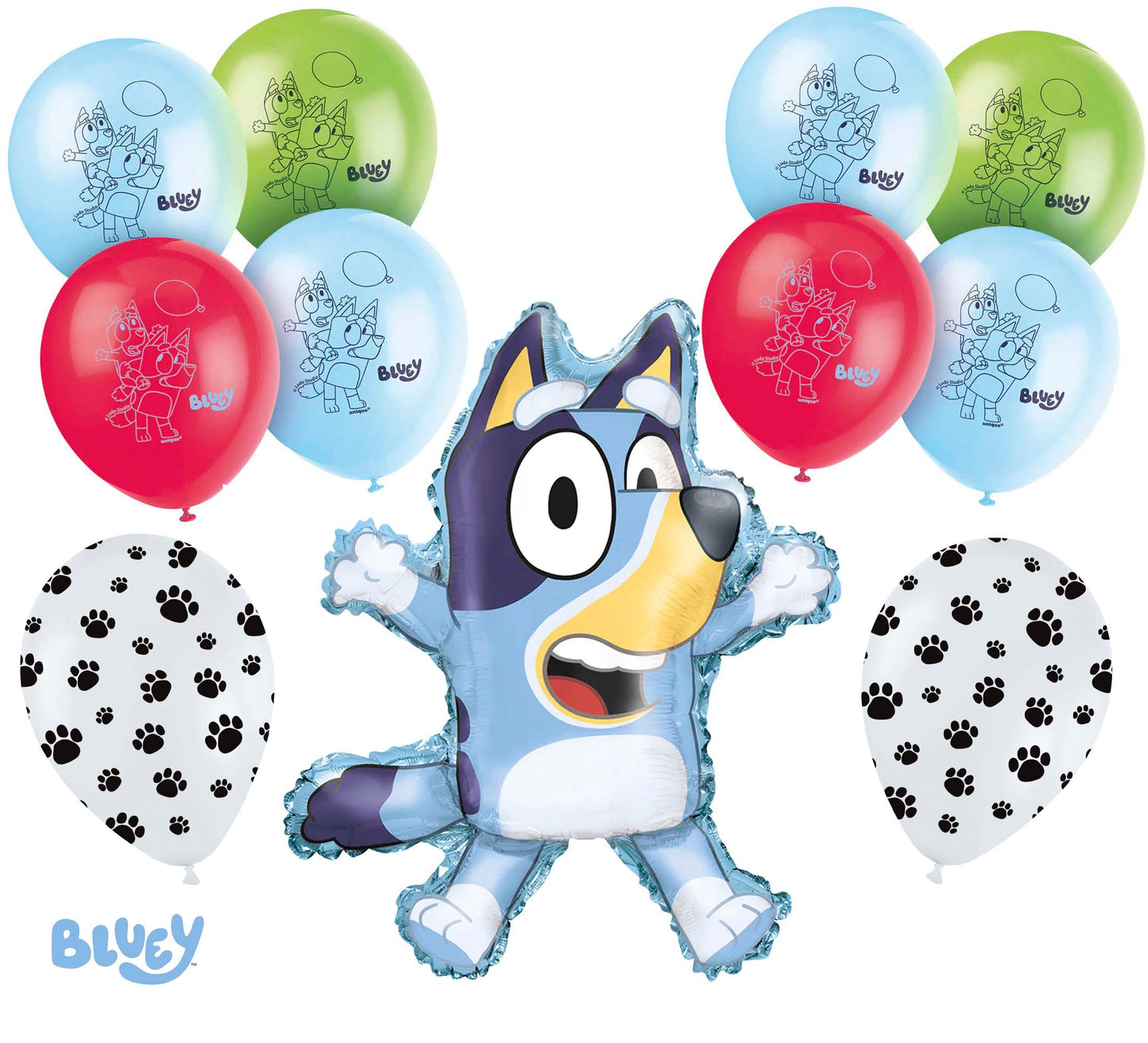 Bluey Balloon Pack