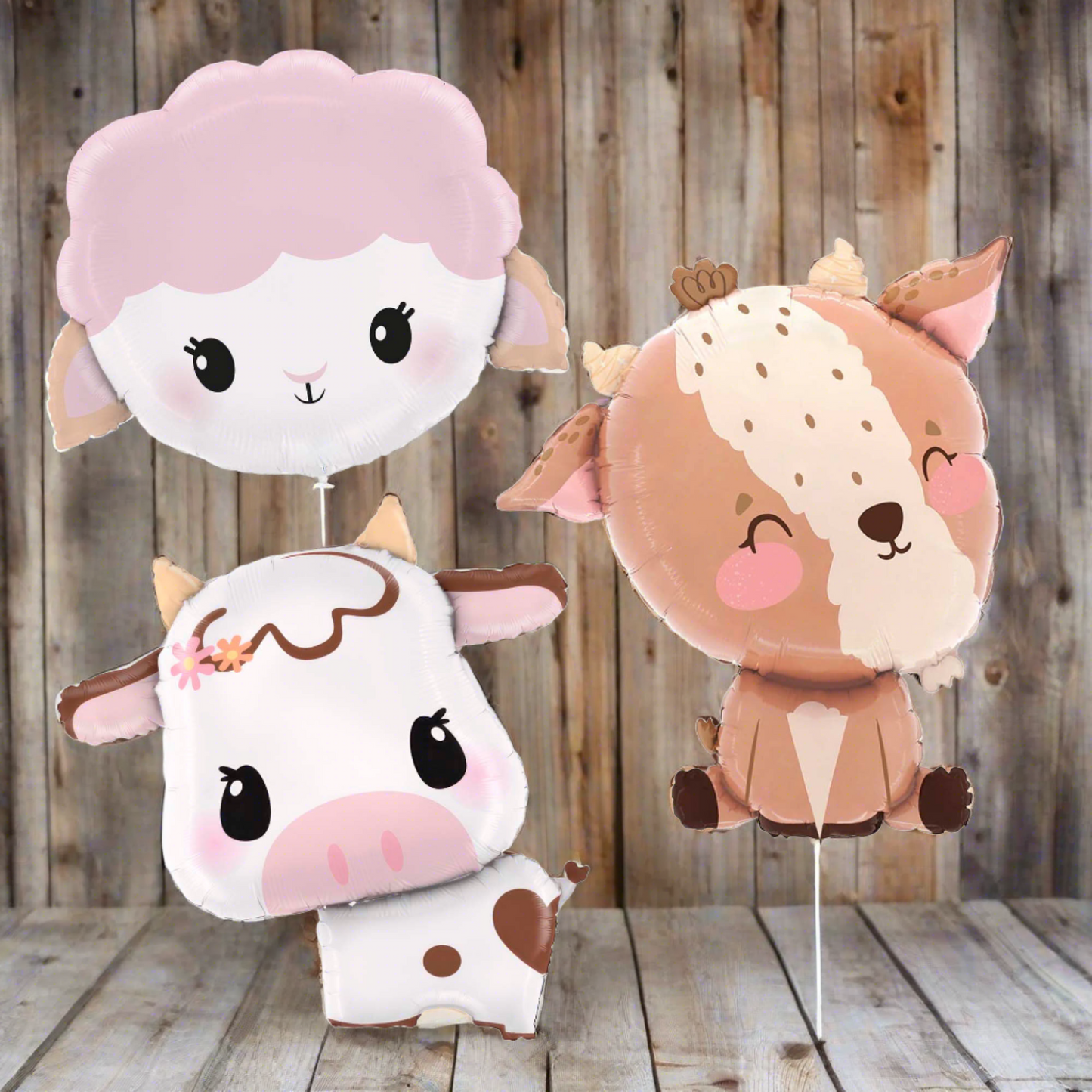 Baby Farm Animal Balloons