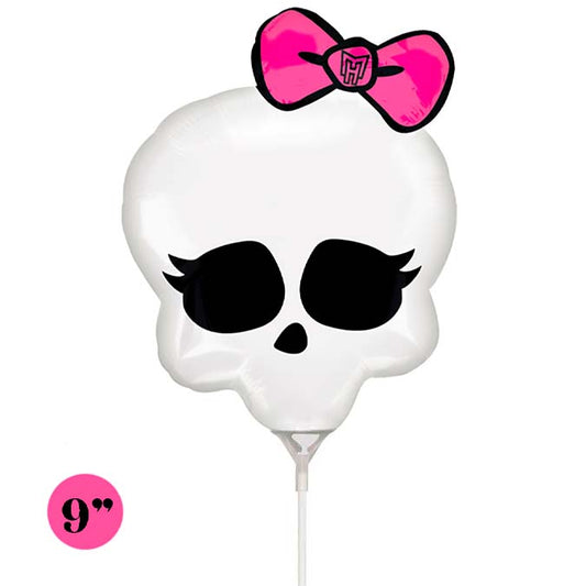 Mini Monster High Skullette 9" Foil Balloon