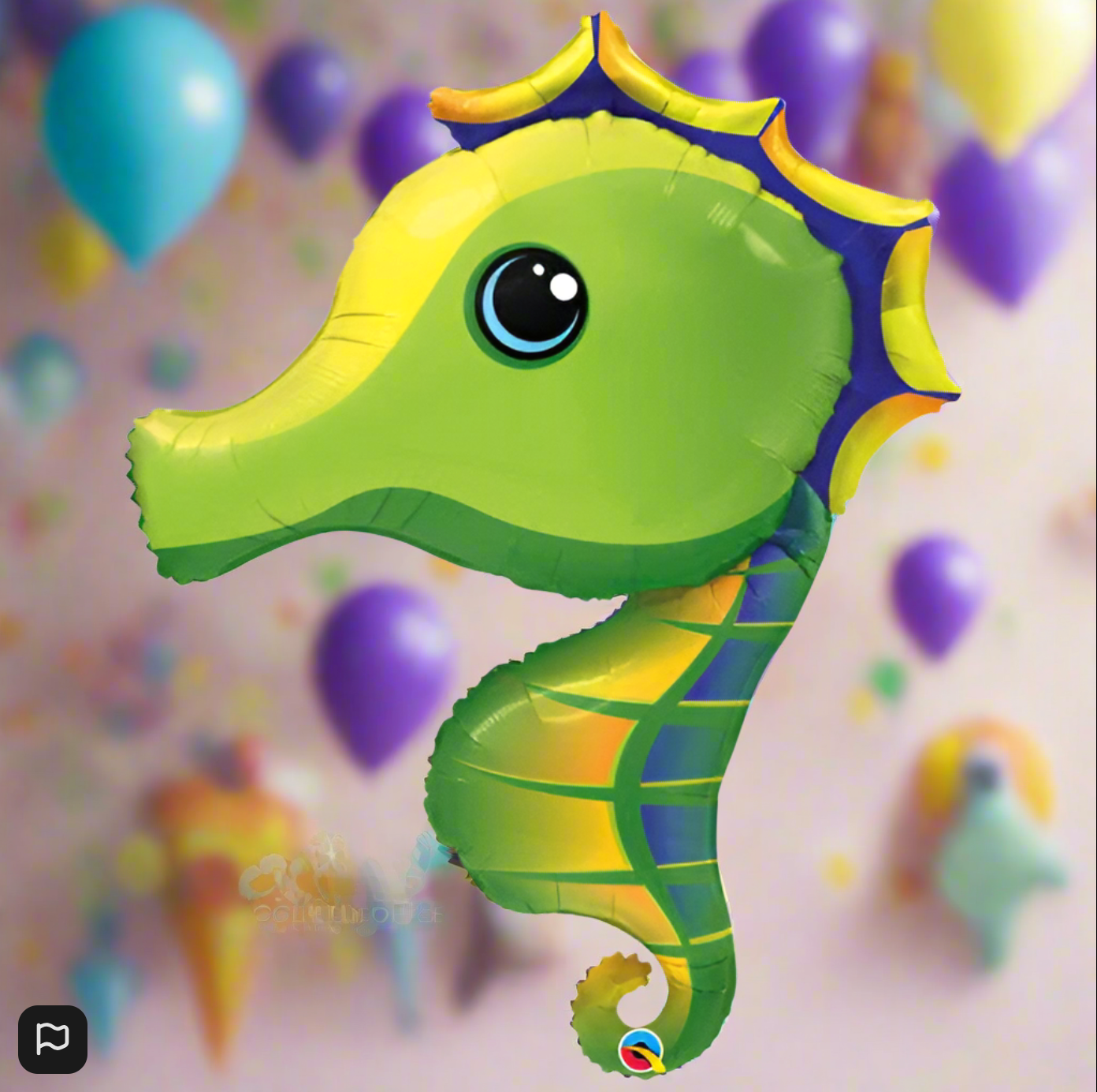 Seahorse Balloon 42"