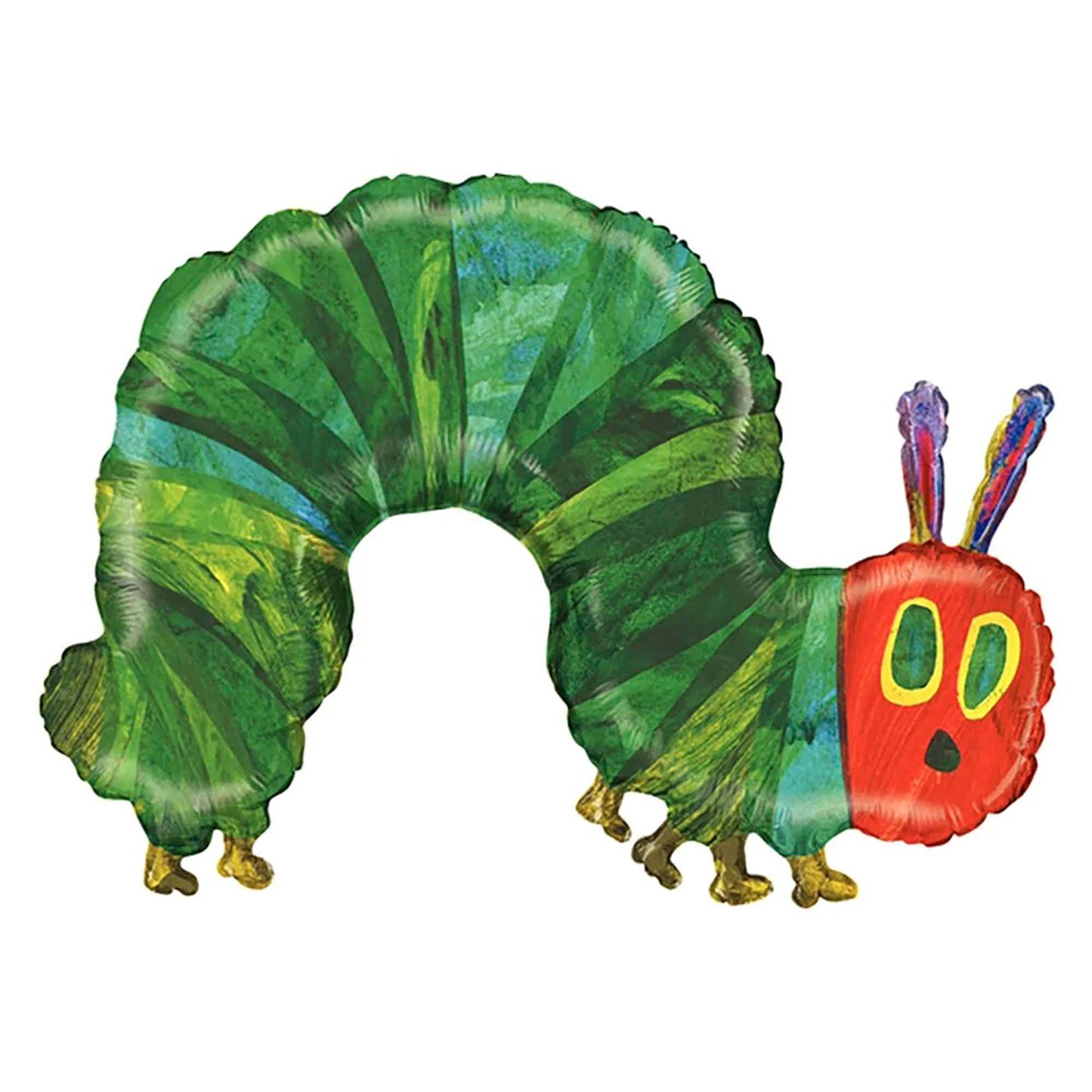 43" Very Hungry Caterpillar Balloon, Very Hungry Caterpillar Birthday, Reading Party, Insect Theme Birthday, Caterpillar Decor, Garden Bug Birthday